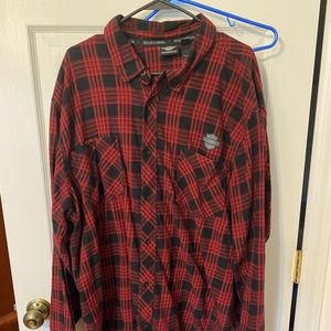 Harley Davidson 3XL flannel